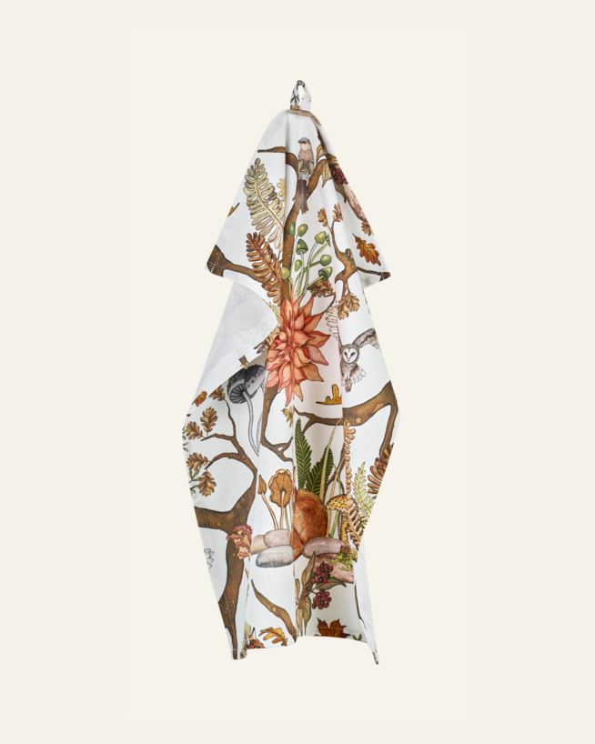 Kökshandduk multi/vit - 47x70 cm multi/vit - 1