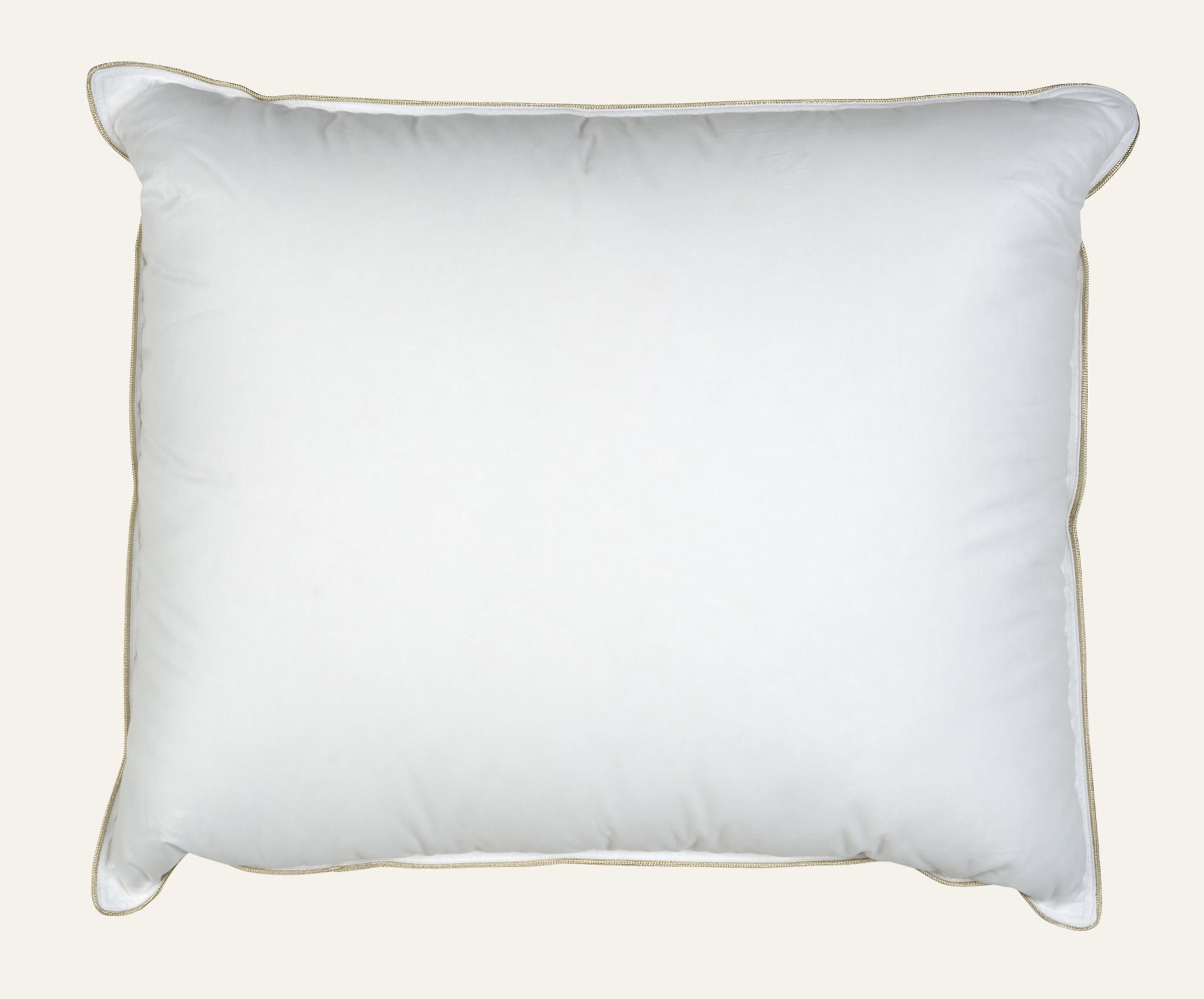 Medelhög dunkudde vit - 2