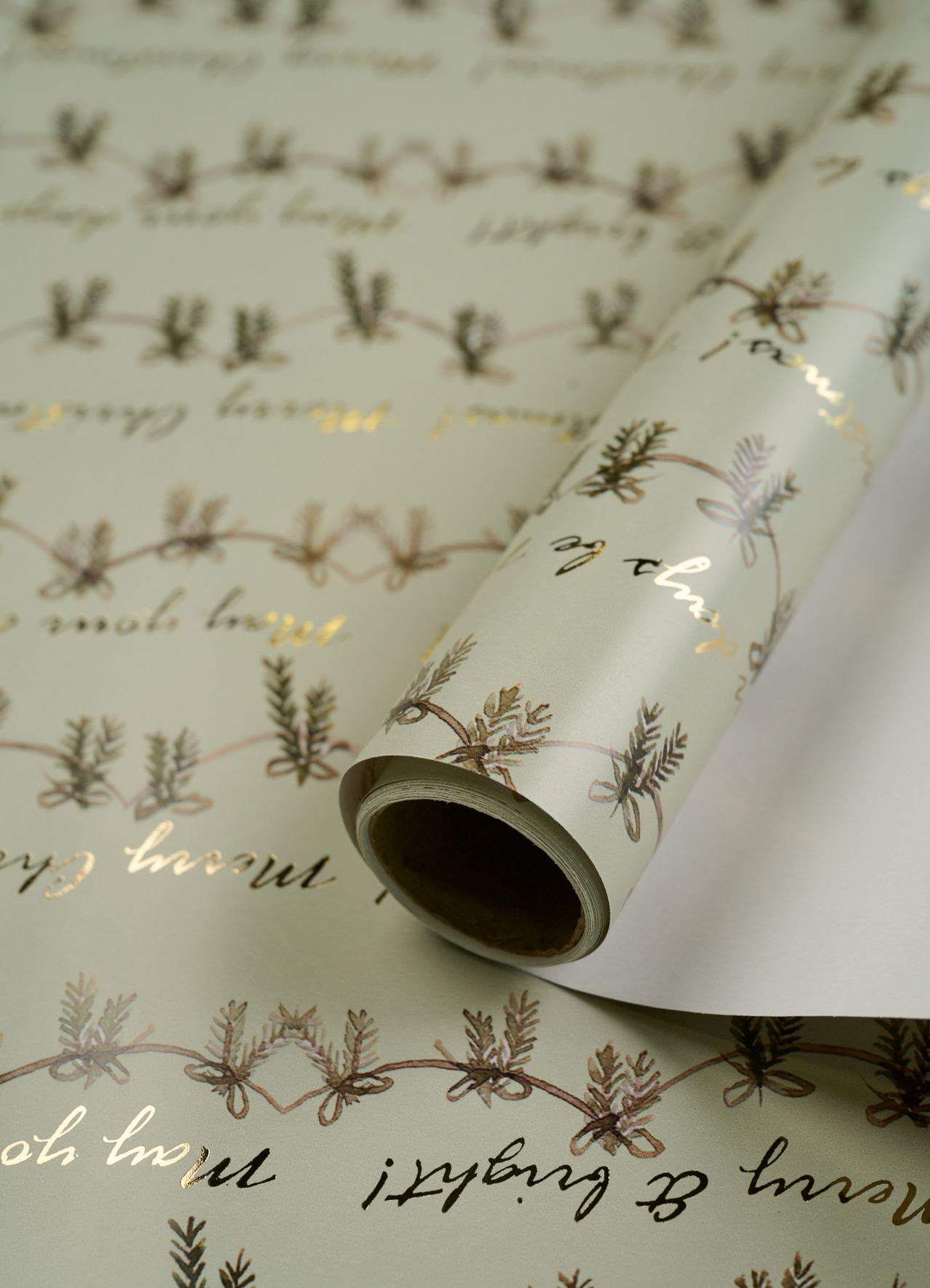 Presentpapper ljusgrön - 70x300 cm ljusgrön - 1