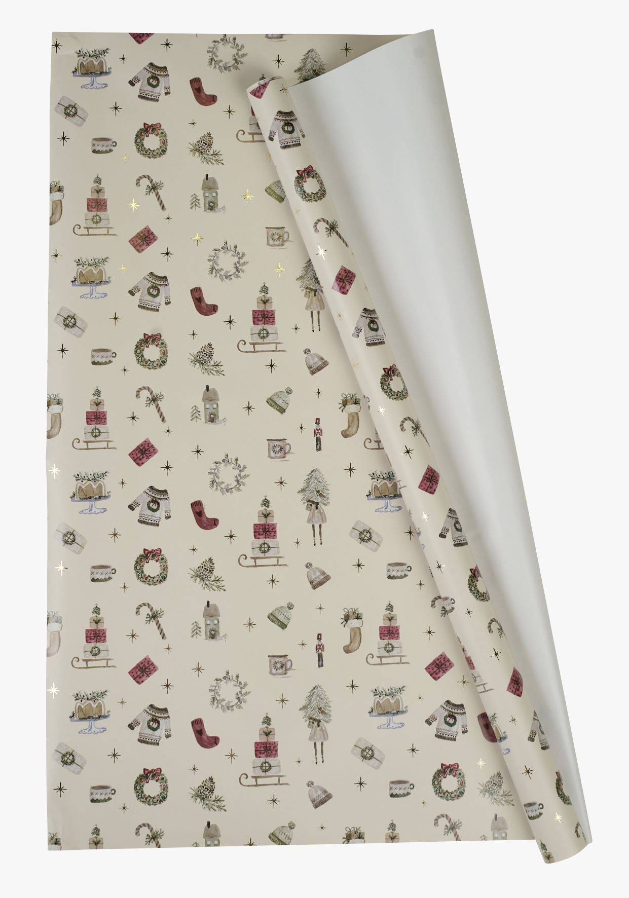 Presentpapper offwhite - 70x300 cm offwhite - 1