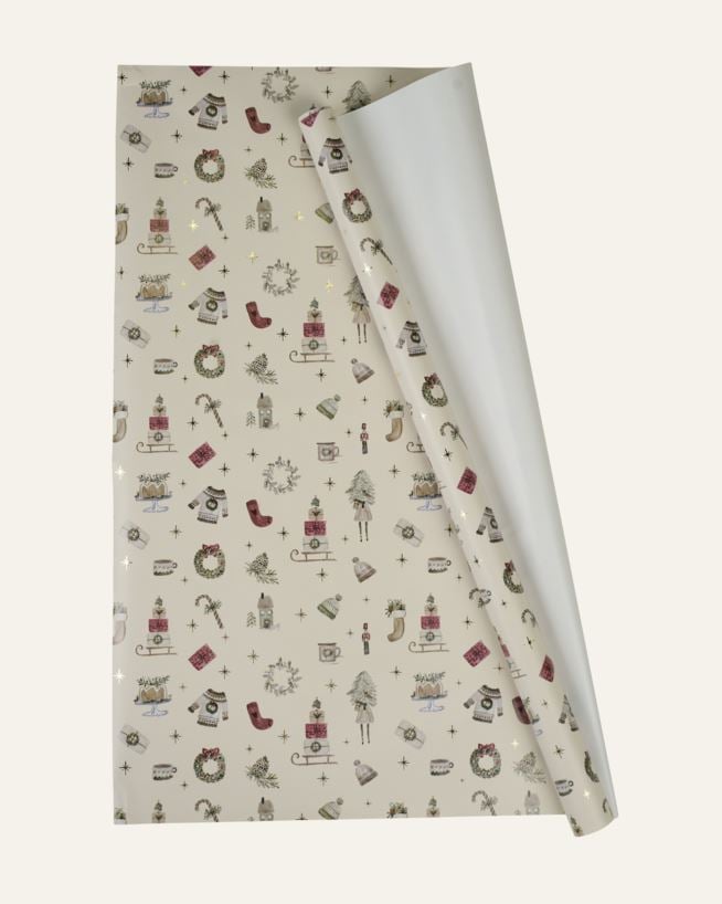 Presentpapper offwhite - 70x300 cm offwhite - 1