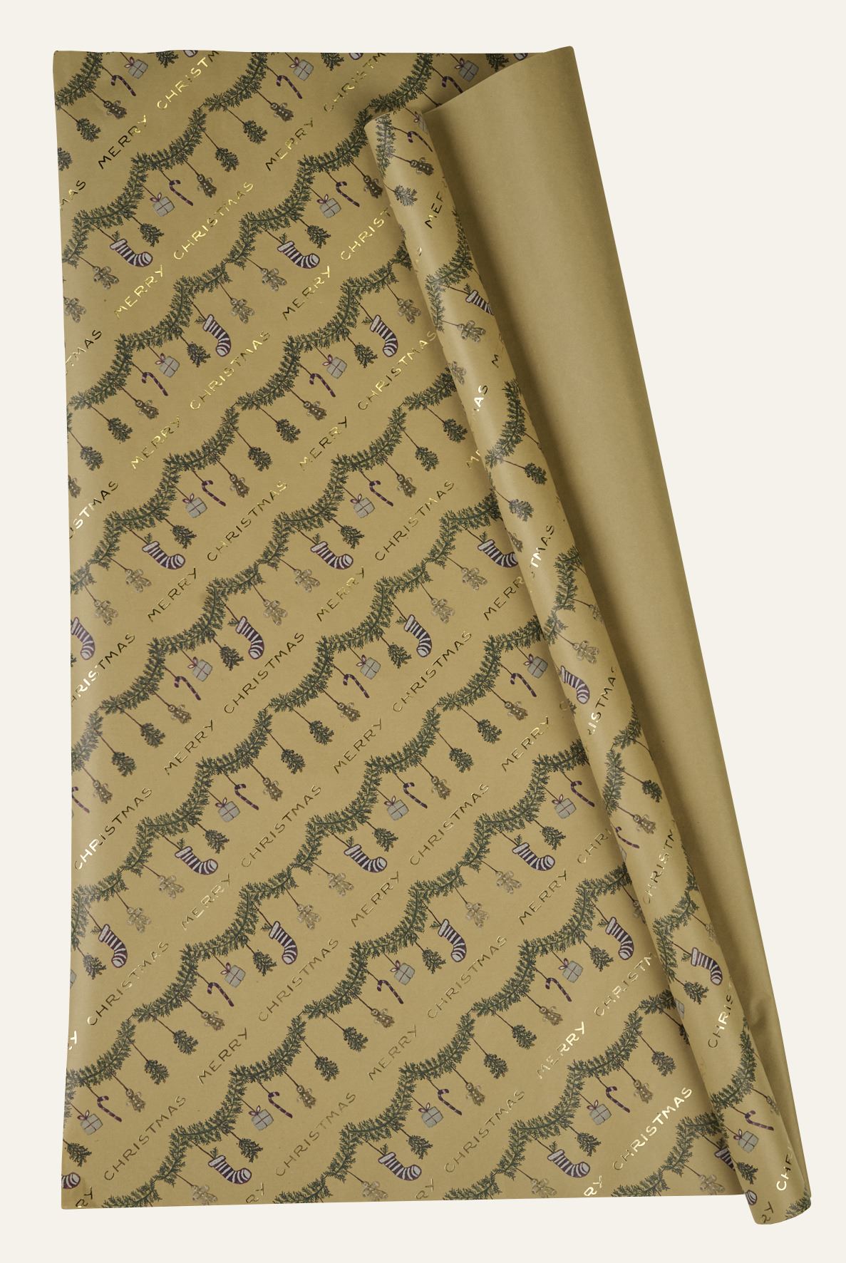 Presentpapper natur - 70x300 cm natur - 1