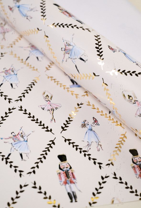 Presentpapper offwhite - 2