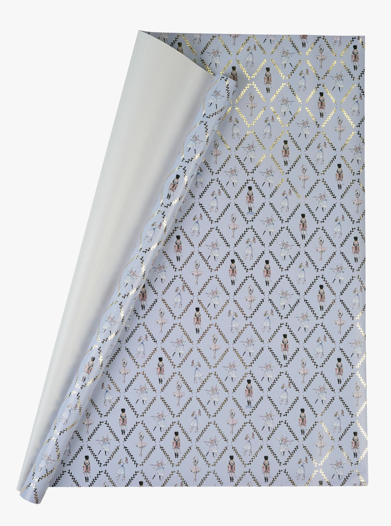 Presentpapper blå - 70x300 cm blå - 1