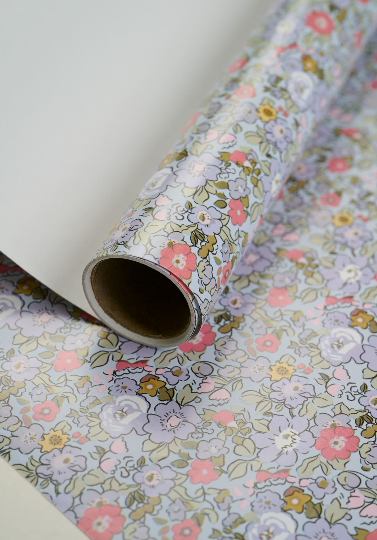 Presentpapper multi/blå - 2