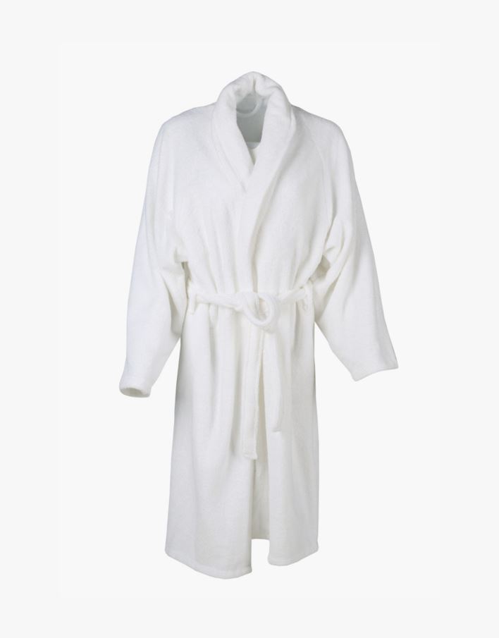 Morgonrock vit - 70x120 cm vit - 1