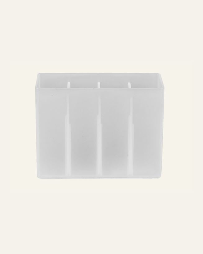 Förvaringslåda frostad - 5,6x13,5x10,2 cm frostad - 1