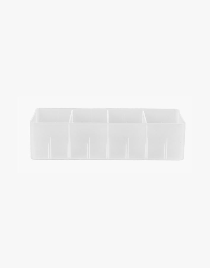 Förvaringslåda frostad - 29x11,7x7,5 cm frostad - 1