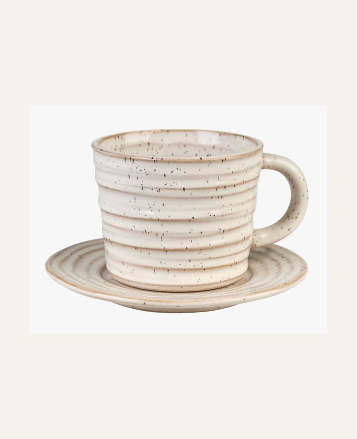 Kopp med fat ljusbeige - 300 ml ljusbeige - 1