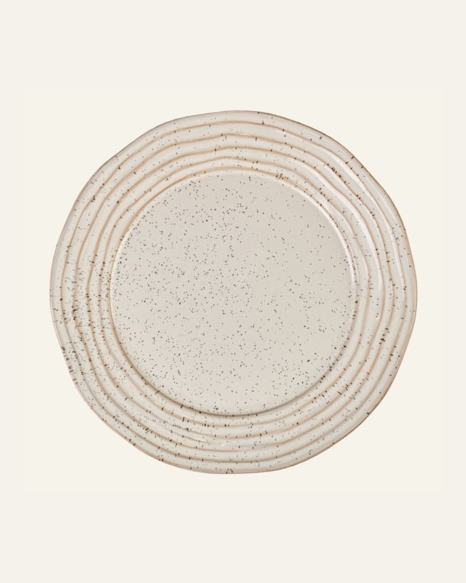 Middagstallrik ljusbeige - ø26 ljusbeige - 1