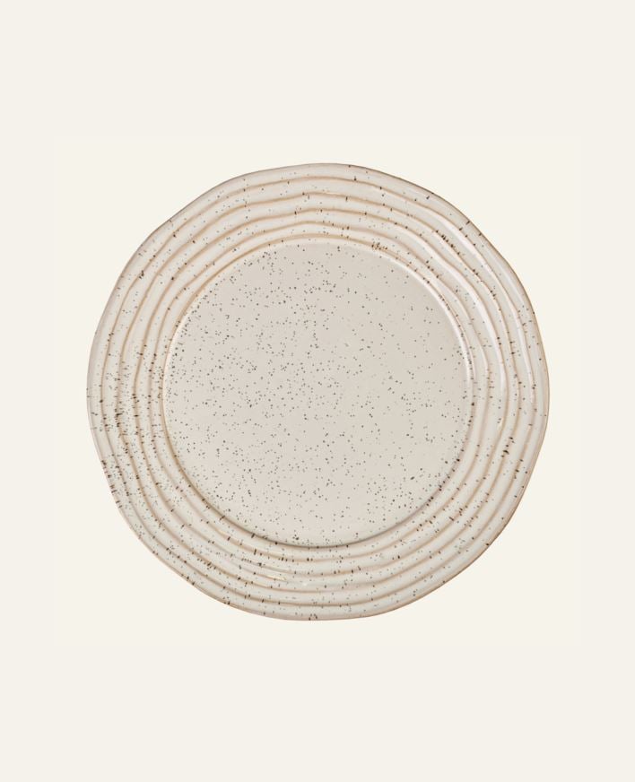 Middagstallrik ljusbeige - ø26 ljusbeige - 1