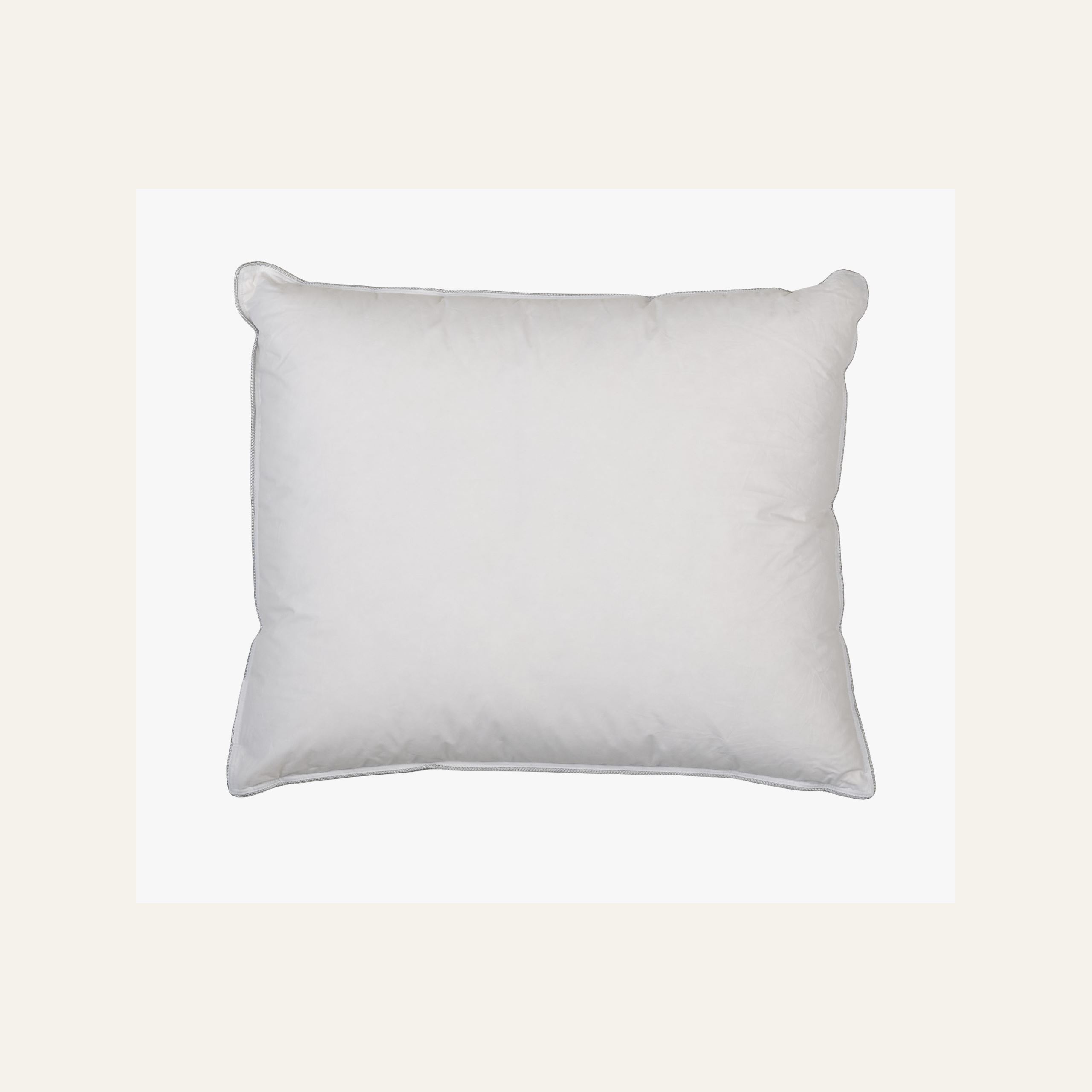 Låg dunkudde vit - 4