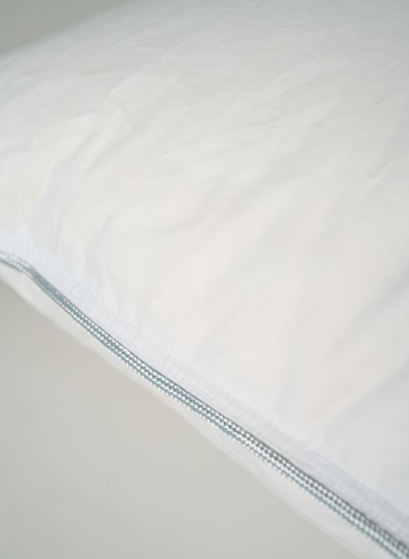 Låg dunkudde vit - 6