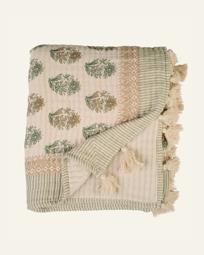Överkast multi/beige - 150x240 cm multi/beige - 1