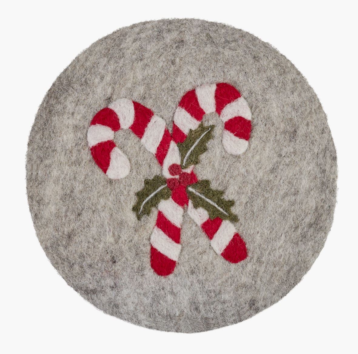 Grytunderlägg multi/grå - ø21 cm multi/grå - 1