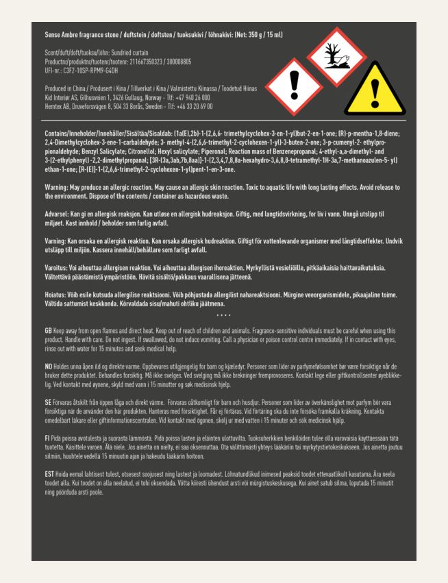 Doftstenar multi/beige - 3