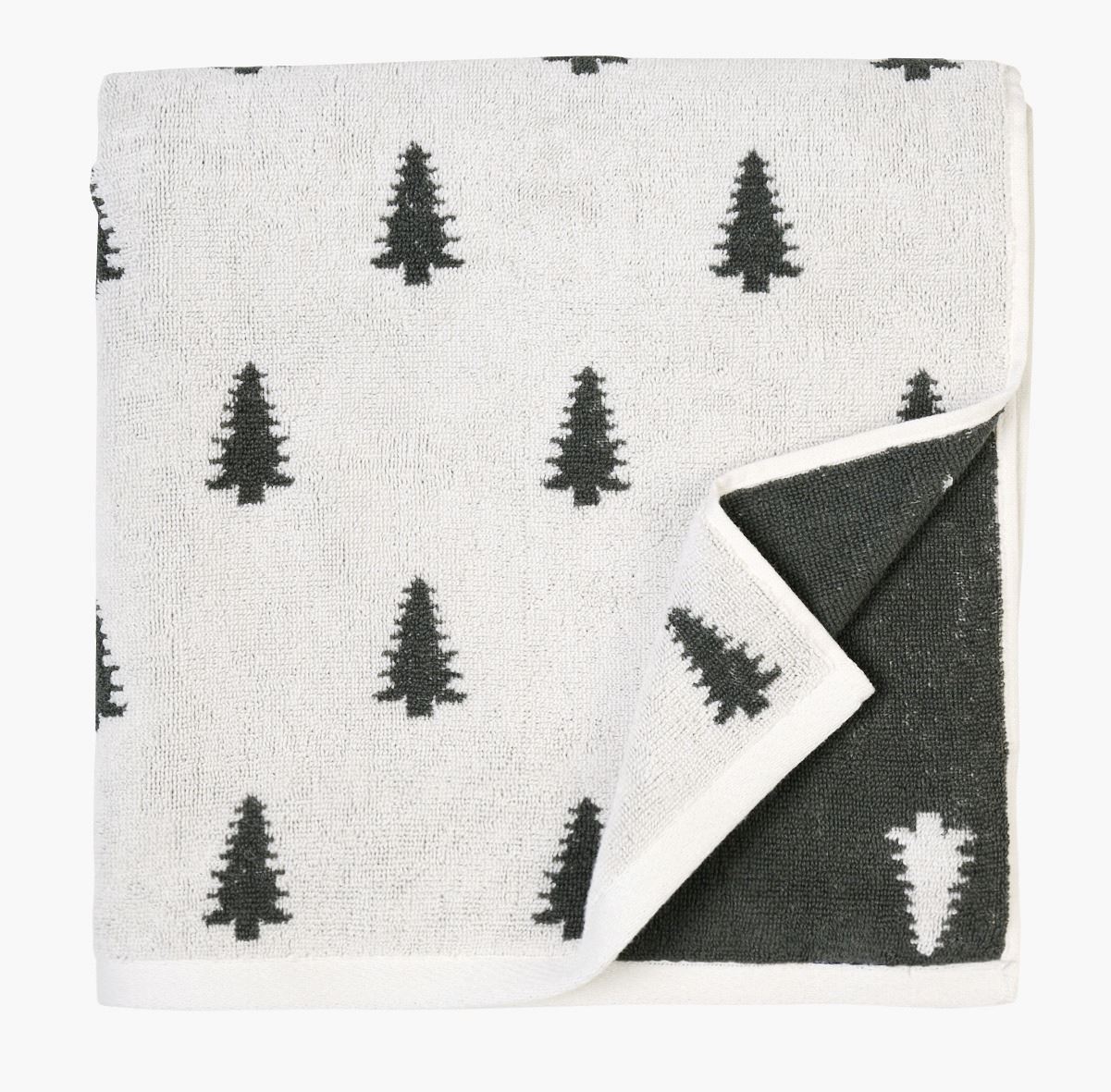 Handduk  multi/grön - 50x70 cm multi/grön - 1