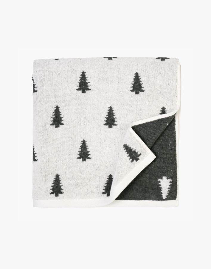 Handduk multi/grön - 50x70 cm multi/grön - 1