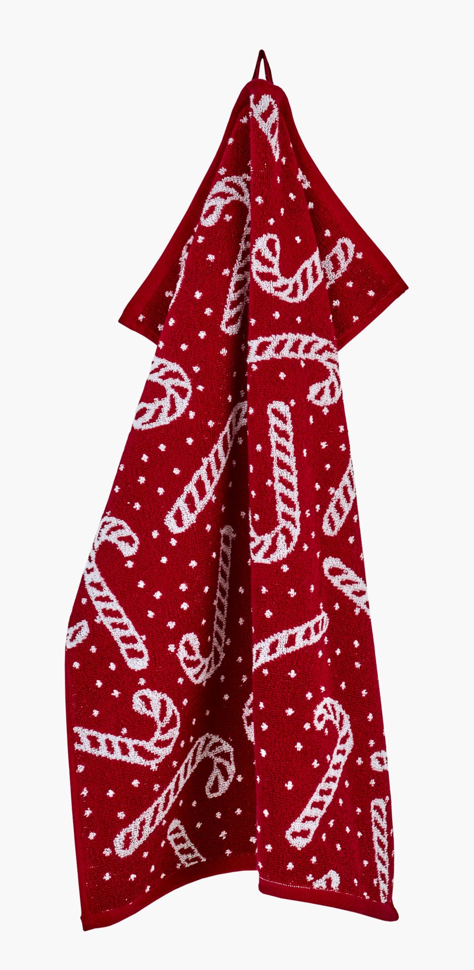 Handduk  multi/röd - 50x70 cm multi/röd - 1