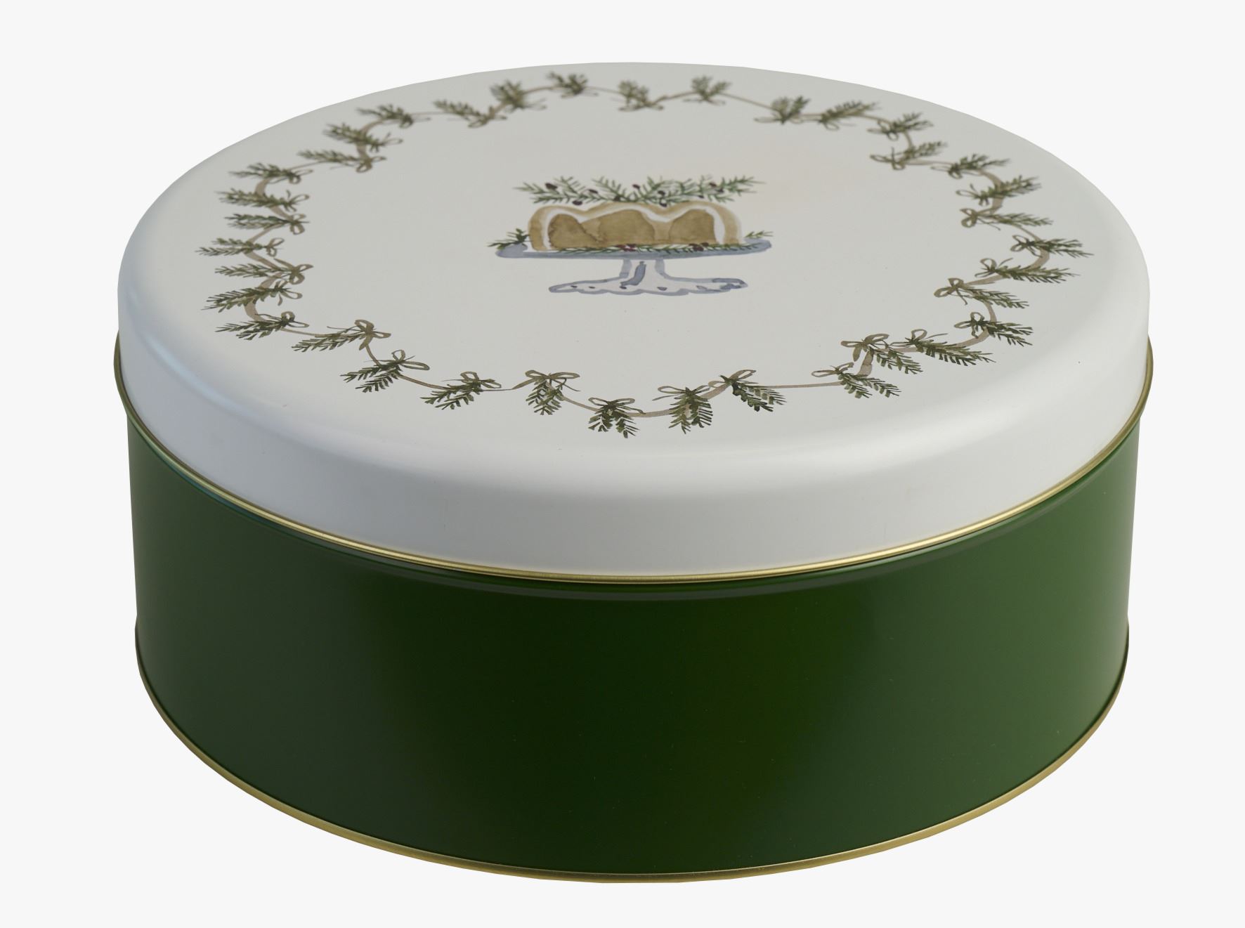 Kakburk grön - 10 cm ø24,5 grön - 1