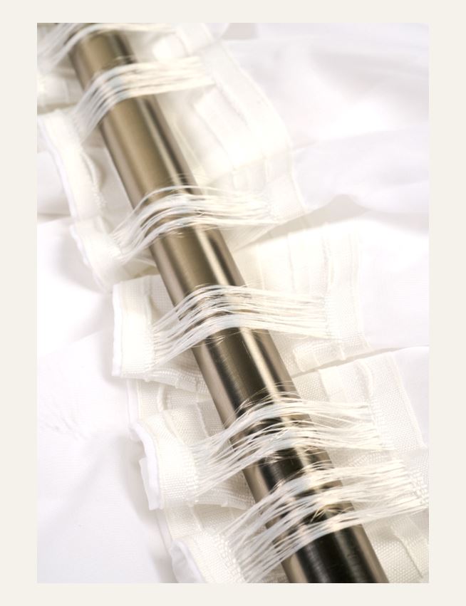 Extra bred gardin vit - 4