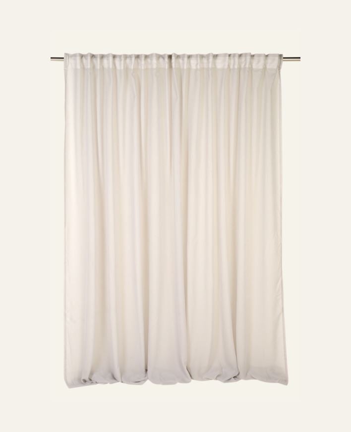 Extra bred gardin ljusgrå - 270x300 cm ljusgrå - 1