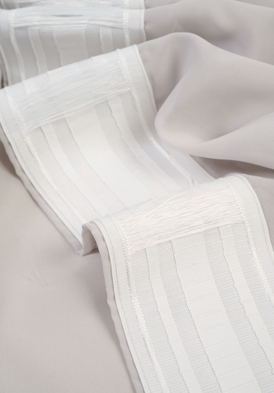 Extra bred gardin ljusgrå - 5