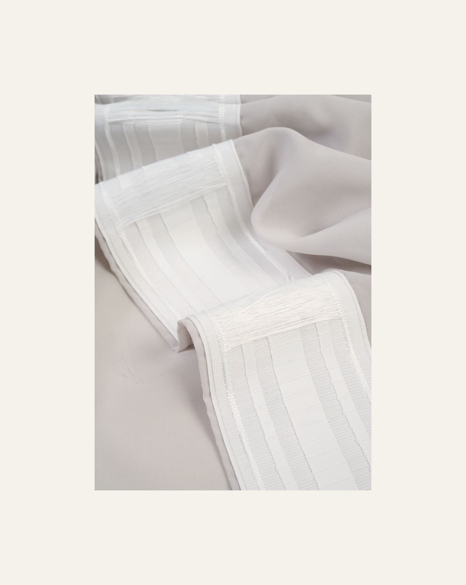 Extra bred gardin ljusgrå - 5