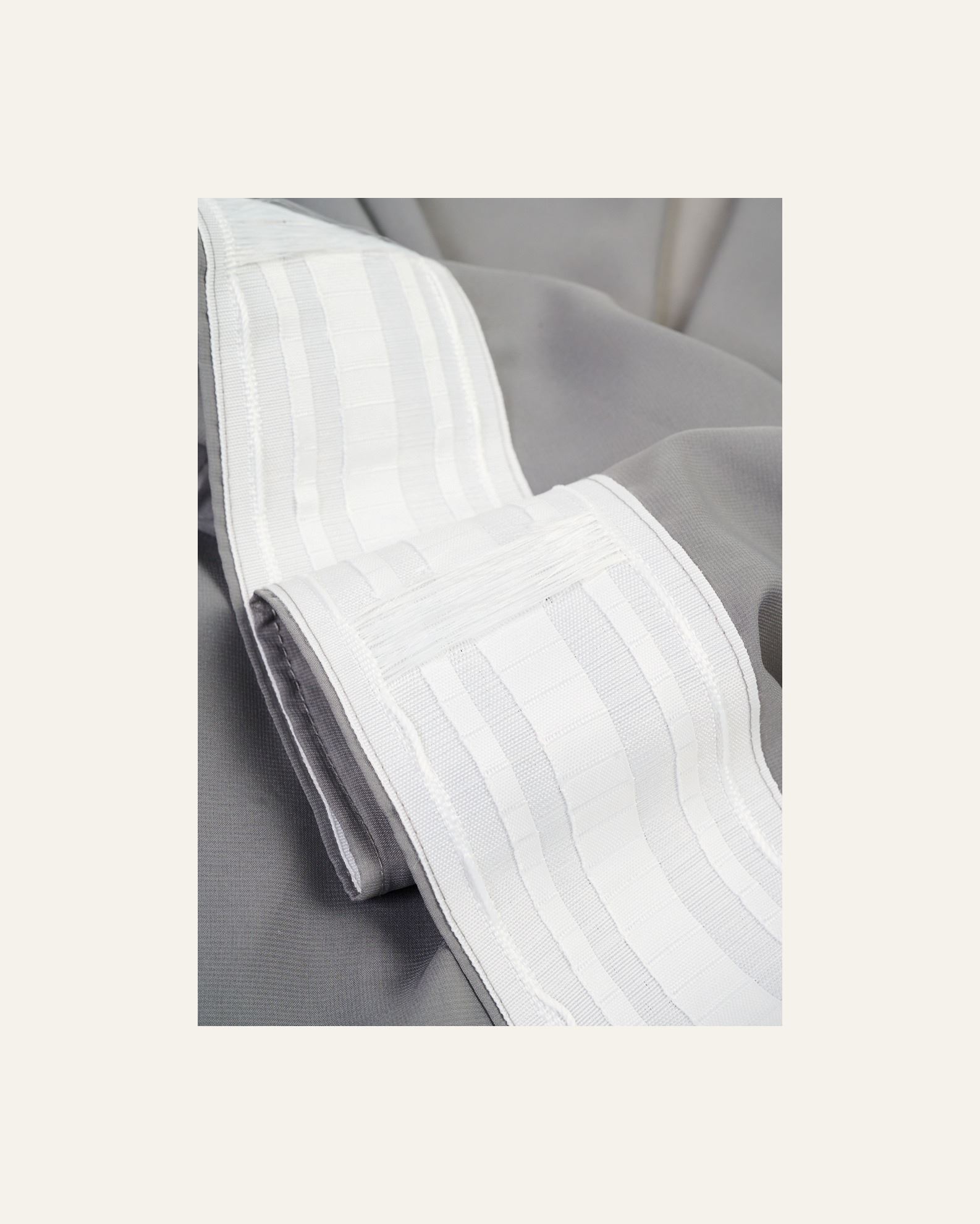 Extra bred gardin mörkgrå - 4