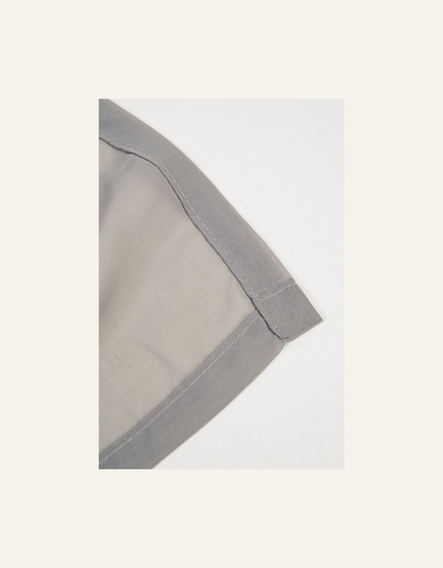 Extra bred gardin mörkgrå - 3