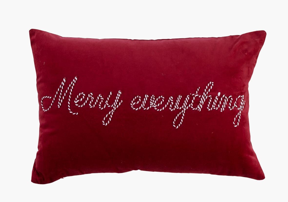 Prydnadskudde röd - 40x60 cm röd - 1