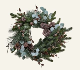 Eucalyptus needle krans multi/grön