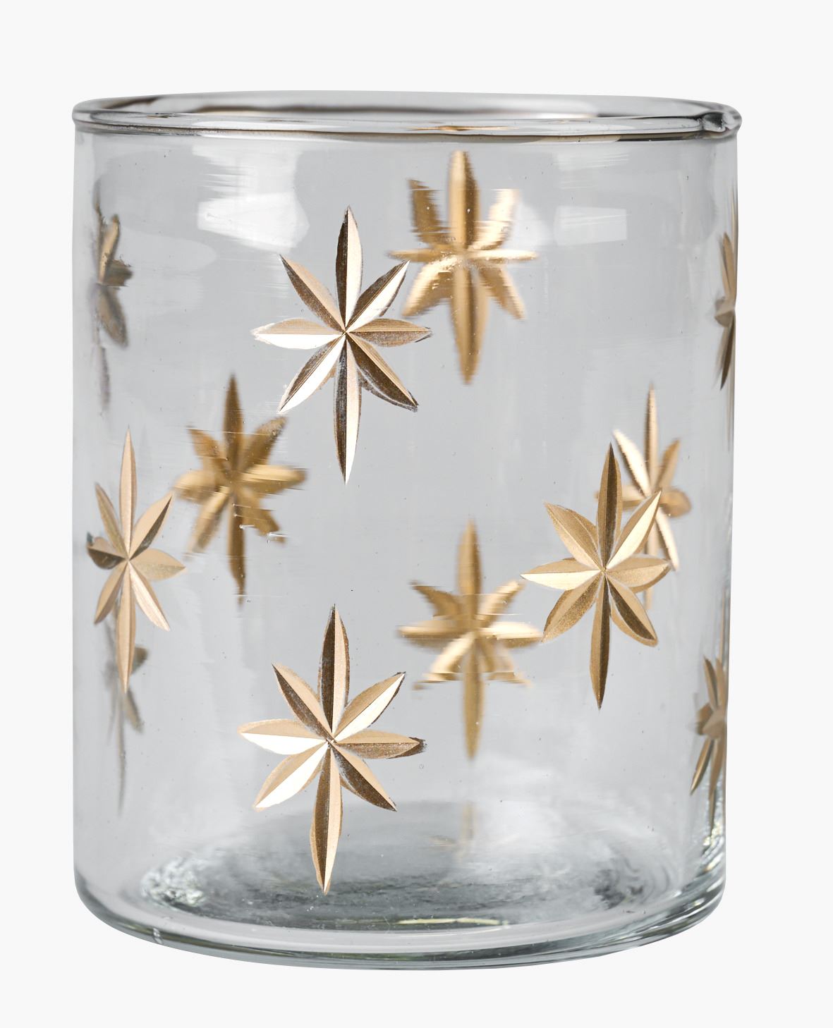 Värmeljushållare guld - 6,5x6,5x7,5 cm guld - 1