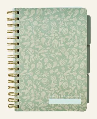 Clean index anteckningsbok A5 taupe