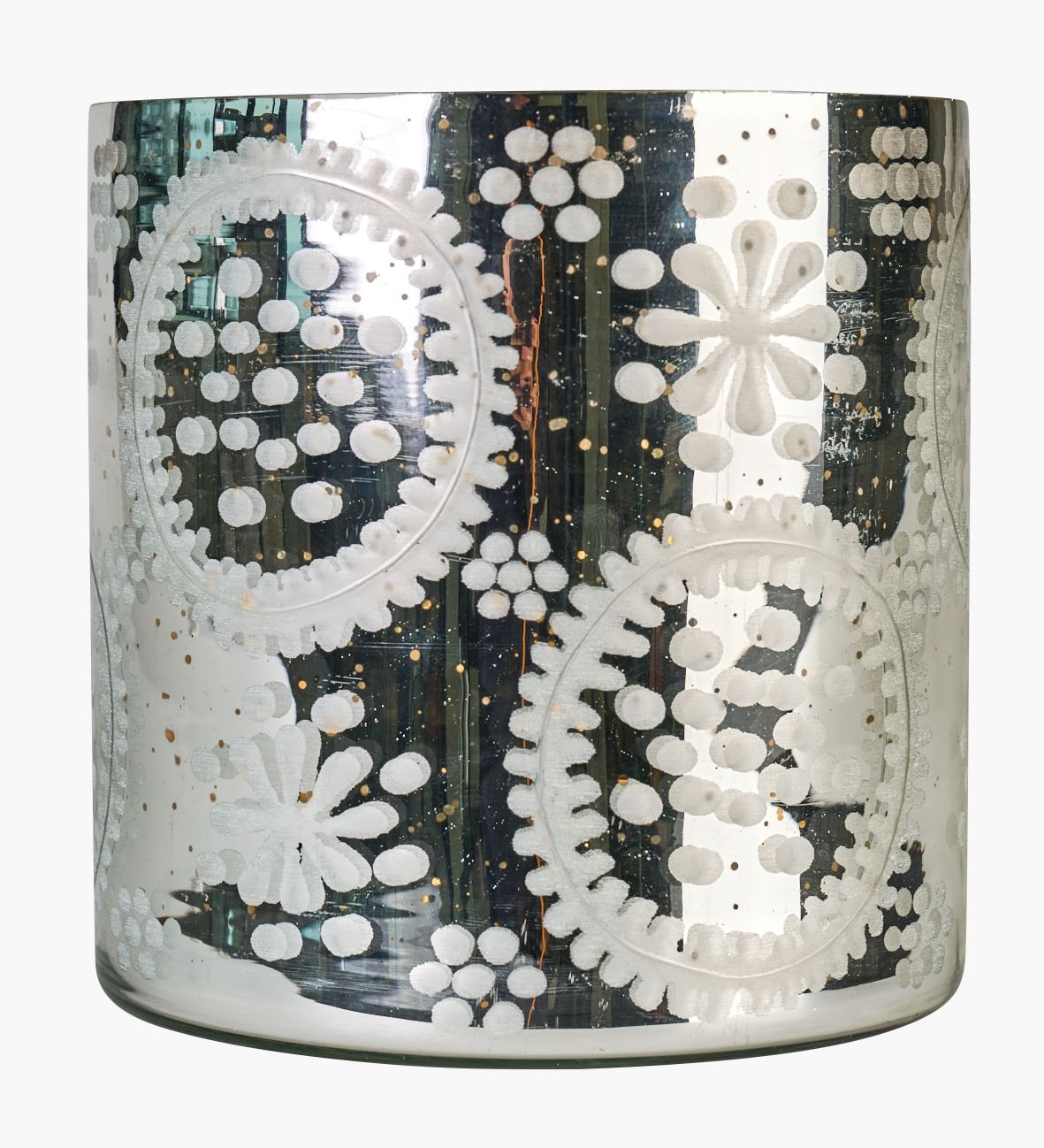 Värmeljushållare silver - 20x20x20 cm silver - 1