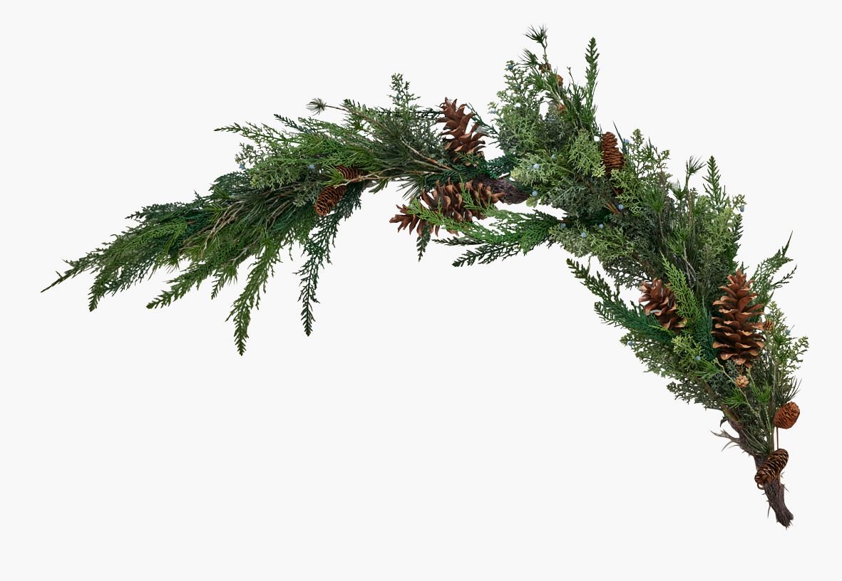 Girlang multi/grön - 26x183x18 cm multi/grön - 1