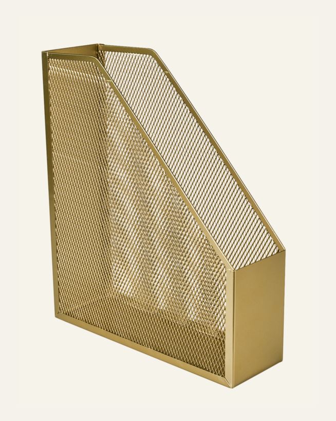 Tidskriftshållare guld - 28 cm guld - 1