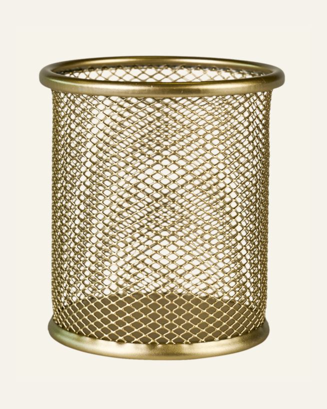 Pennhållare guld - 10 cm guld - 1