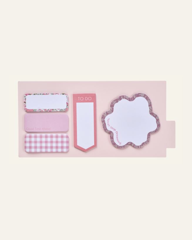 Självhäftande lappar rosa - 10x20 cm rosa - 1