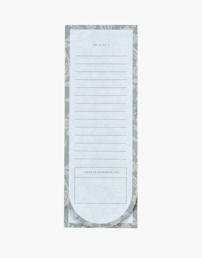 Anteckningsblock grön - 7,5x21x0,8 cm grön - 1