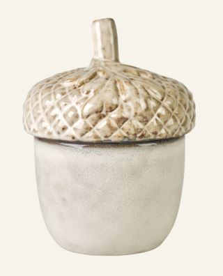Acorn nut förvaringsask beige