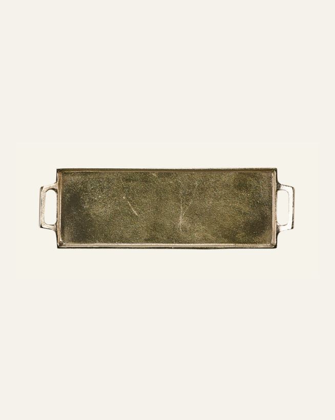 Ljusfat guld - 43x14x3 cm guld - 1