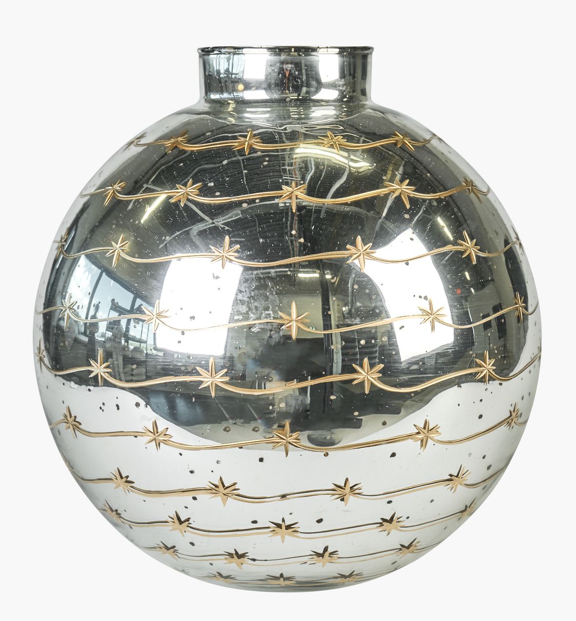 Vas silver - 31,5x29 cm silver - 1