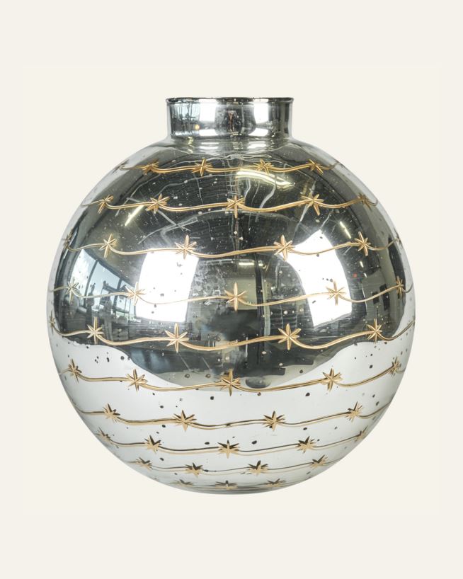 Vas silver - 31,5x29 cm silver - 1