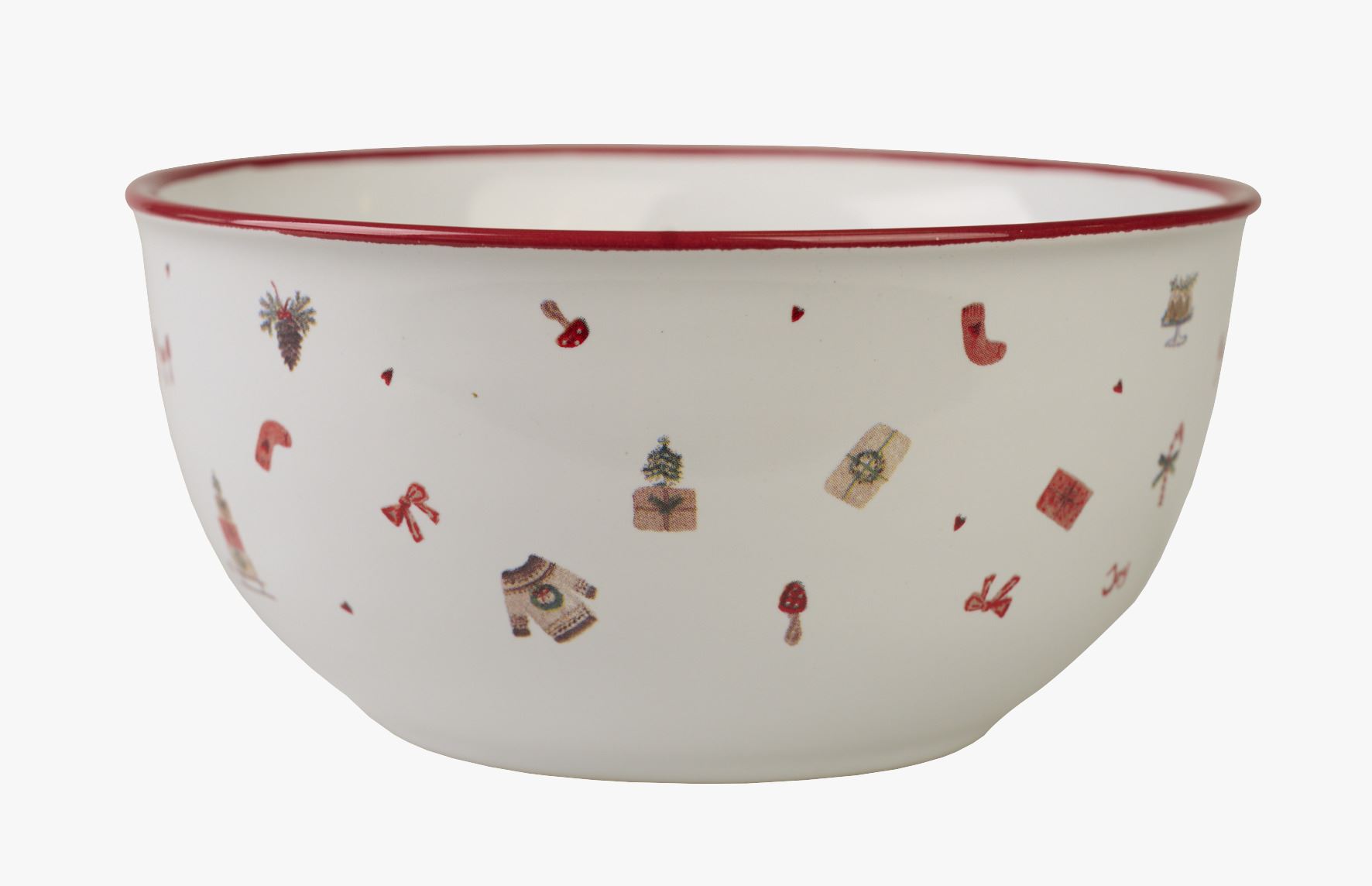 Skål röd - 6,5 cm ø13 röd - 1