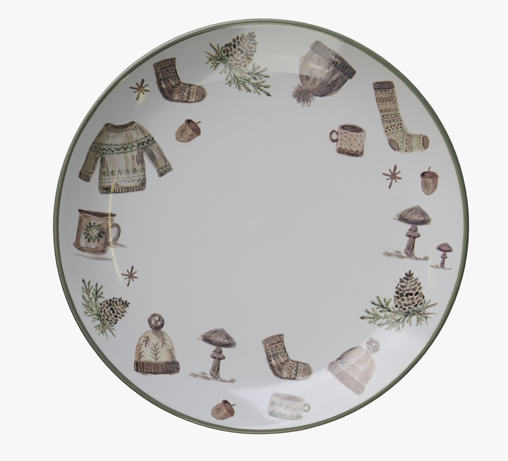 Tallrik grön - ø20,3 grön - 1