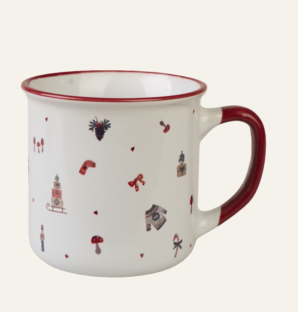 Mugg röd - 285 ml röd - 1