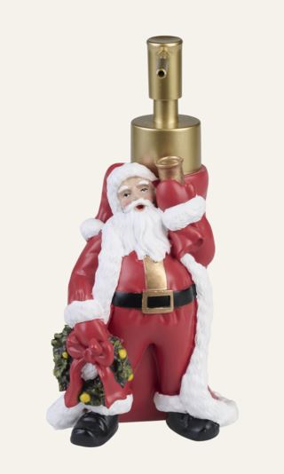 Santa tvålpump multi/röd