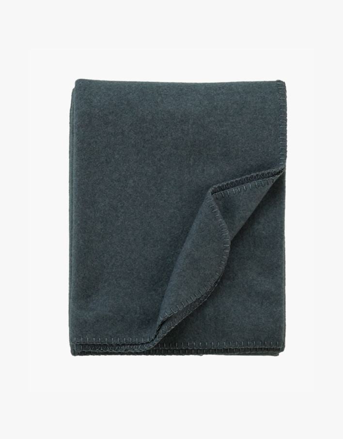 Fleecepläd mörkblå - 130x170 cm mörkblå - 1