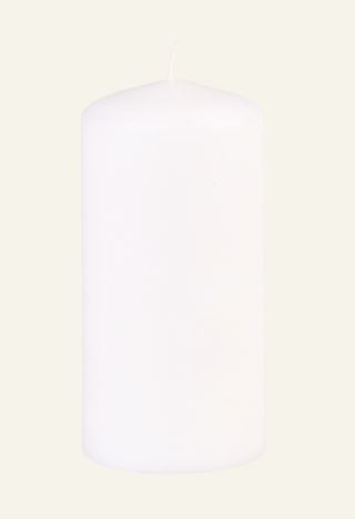 Pallet blockljus vit